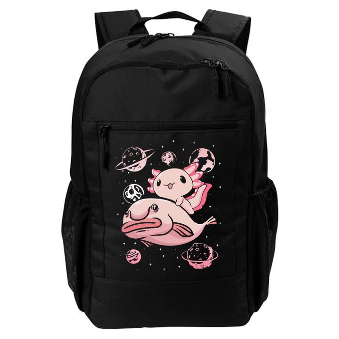 Axolotl Kawaii Blobfish Backpack