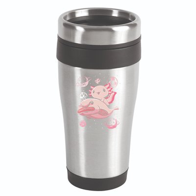 Axolotl Kawaii Blobfish 16oz Travel Tumbler