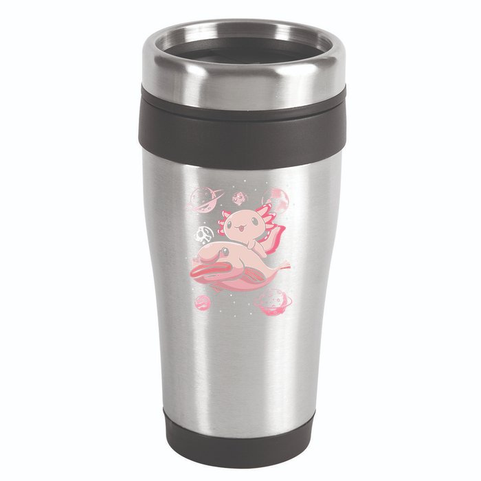 Axolotl Kawaii Blobfish 16oz Travel Tumbler