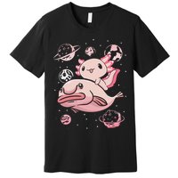 Axolotl Kawaii Blobfish Premium T-Shirt