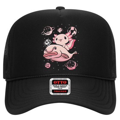 Axolotl Kawaii Blobfish Hat