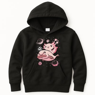 Axolotl Kawaii Blobfish Kids Hoodie