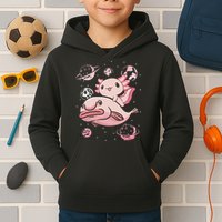 Axolotl Kawaii Blobfish Kids Hoodie
