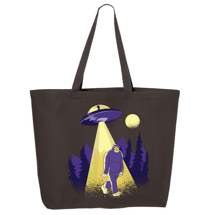 Aliens Kidnapping Bigfoot 25L Jumbo Tote