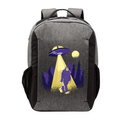 Aliens Kidnapping Bigfoot Vector Backpack