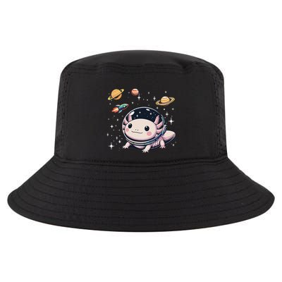 Axolotl Kawaii Cute Axolotls Astronaut Planets Space Cool Comfort Performance Bucket Hat