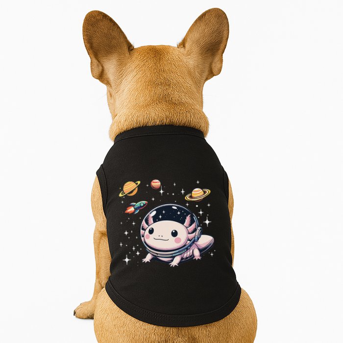 Axolotl Kawaii Cute Axolotls Astronaut Planets Space Doggie Tank