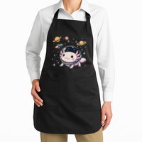 Axolotl Kawaii Cute Axolotls Astronaut Planets Space Apron