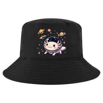 Axolotl Kawaii Cute Axolotls Astronaut Planets Space Cool Comfort Performance Bucket Hat