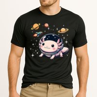 Axolotl Kawaii Cute Axolotls Astronaut Planets Space Cooling Performance Crew T-Shirt