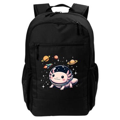 Axolotl Kawaii Cute Axolotls Astronaut Planets Space Backpack