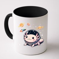 Axolotl Kawaii Cute Axolotls Astronaut Planets Space Mug