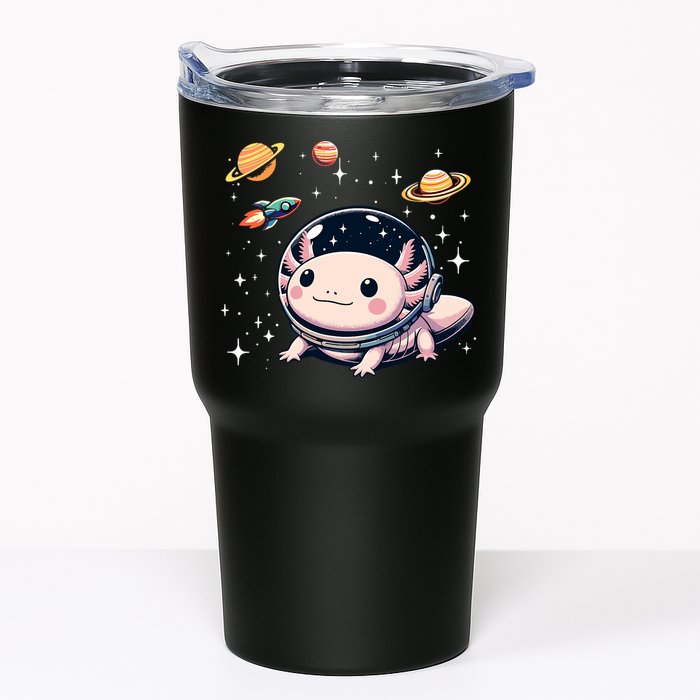 Axolotl Kawaii Cute Axolotls Astronaut Planets Space Tumbler