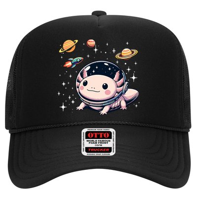 Axolotl Kawaii Cute Axolotls Astronaut Planets Space Hat