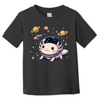 Axolotl Kawaii Cute Axolotls Astronaut Planets Space Toddler T-Shirt