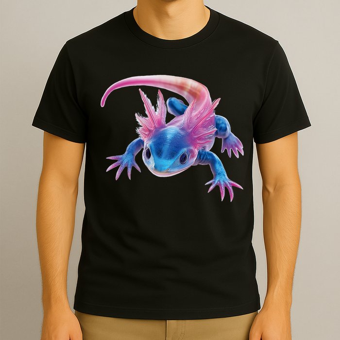 Axolotl Kawaii Cute Graphic T-Shirt
