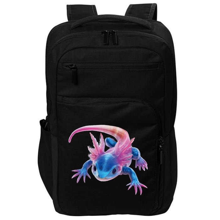 Axolotl Kawaii Cute Graphic Impact Tech Backpack