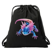 Axolotl Kawaii Cute Graphic Drawstring Bag