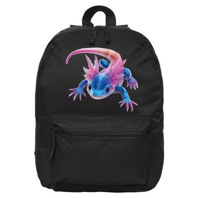 Axolotl Kawaii Cute Graphic 16 in Basic Backpack