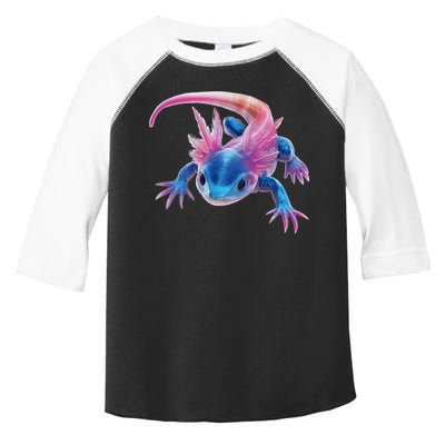Axolotl Kawaii Cute Graphic Toddler Fine Jersey T-Shirt