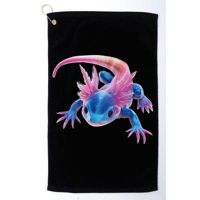 Axolotl Kawaii Cute Graphic Golf Towel