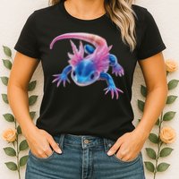 Axolotl Kawaii Cute Graphic Womens T-Shirt