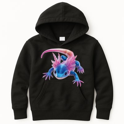 Axolotl Kawaii Cute Graphic Kids Hoodie