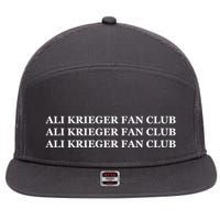 Ali Krieger Fan Club 7 Panel Mesh Trucker Snapback Hat