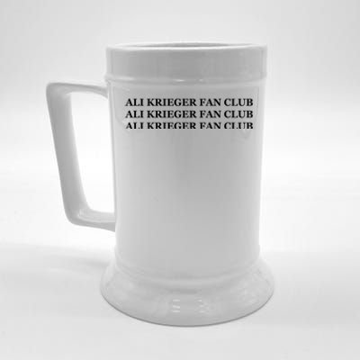 Ali Krieger Fan Club Beer Stein