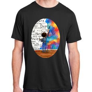 Always Keep Fighting Watercolor Painting (2015) Revamp Adult ChromaSoft Performance T-Shirt