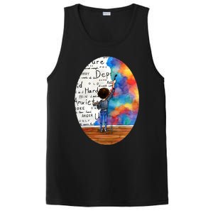 Always Keep Fighting Watercolor Painting (2015) Revamp PosiCharge Competitor Tank