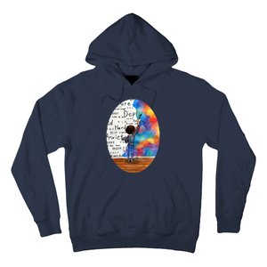 Always Keep Fighting Watercolor Painting (2015) Revamp Hoodie