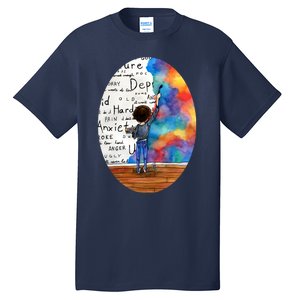 Always Keep Fighting Watercolor Painting (2015) Revamp Tall T-Shirt