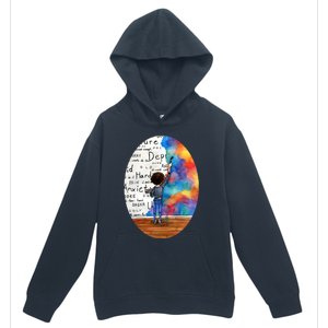 Always Keep Fighting Watercolor Painting (2015) Revamp Urban Pullover Hoodie