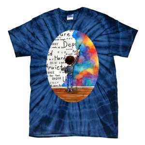 Always Keep Fighting Watercolor Painting (2015) Revamp Tie-Dye T-Shirt