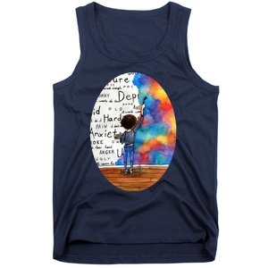 Always Keep Fighting Watercolor Painting (2015) Revamp Tank Top