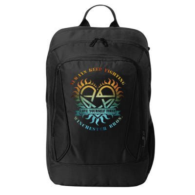 Always Keep Fighting Winchester Bros Love Yourself City Backpack