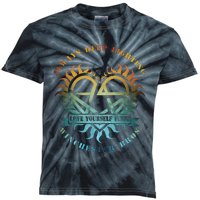 Always Keep Fighting Winchester Bros Love Yourself Kids Tie-Dye T-Shirt