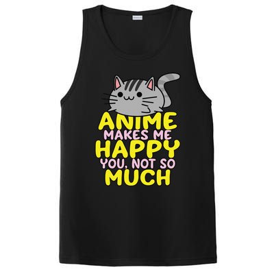 Anime Kawaii Funny Manga Otaku Weeb Senpai Gift PosiCharge Competitor Tank