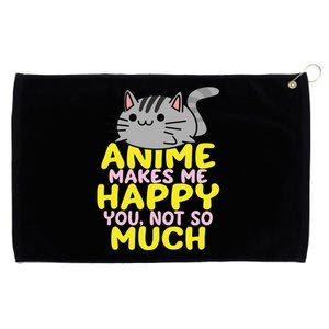 Anime Kawaii Funny Manga Otaku Weeb Senpai Gift Grommeted Golf Towel