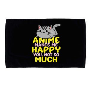 Anime Kawaii Funny Manga Otaku Weeb Senpai Gift Microfiber Hand Towel