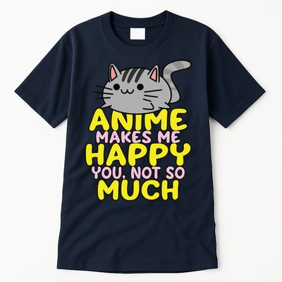 Anime Kawaii Funny Manga Otaku Weeb Senpai Gift Tall T-Shirt