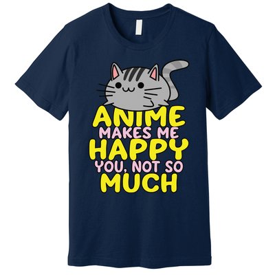 Anime Kawaii Funny Manga Otaku Weeb Senpai Gift Premium T-Shirt