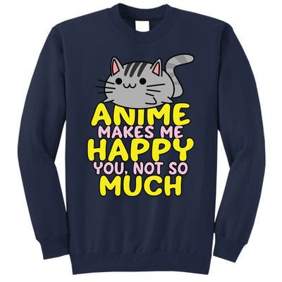 Anime Kawaii Funny Manga Otaku Weeb Senpai Gift Tall Sweatshirt