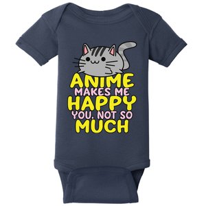 Anime Kawaii Funny Manga Otaku Weeb Senpai Gift Baby Bodysuit