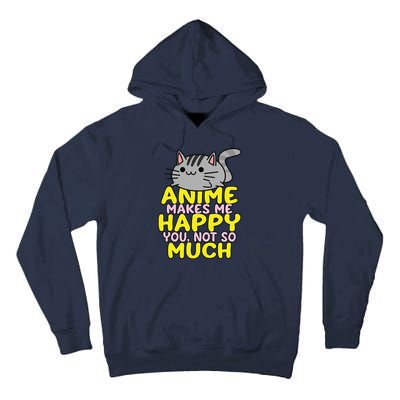 Anime Kawaii Funny Manga Otaku Weeb Senpai Gift Tall Hoodie