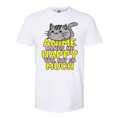 Anime Kawaii Funny Manga Otaku Weeb Senpai Gift Softstyle CVC T-Shirt