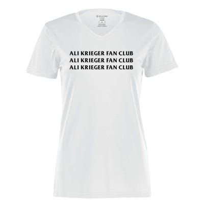 Ali Krieger Fan Club Women's Momentum V-Neck T-Shirt