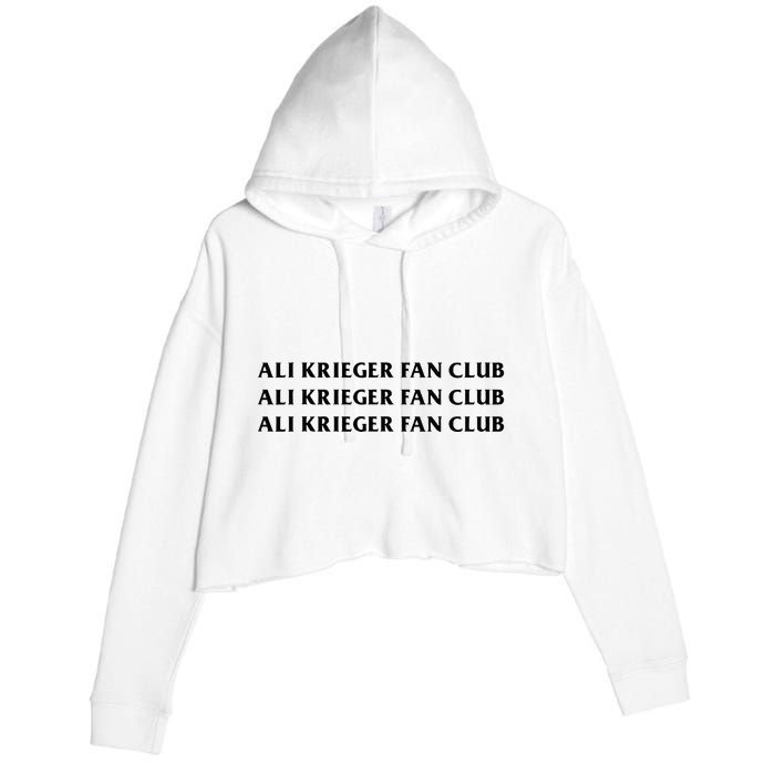 Ali Krieger Fan Club Crop Fleece Hoodie