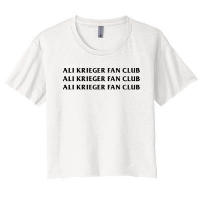 Ali Krieger Fan Club Women's Crop Top Tee